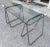 Table with Tempered Crystal Top & Chromed Lockable Legs, Italy, 1990 For Sale - Image 12 of 18