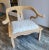Mid 20th Century James Mont Style Chair Newly Upholstered in Brunschwig and Fils Les Touches Fabric For Sale - Image 12 of 12