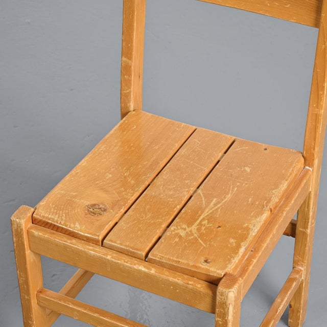 Dining Chairs attributed to Maison Regain for Les Arcs, 1970s, Set of 2 For Sale - Image 11 of 12