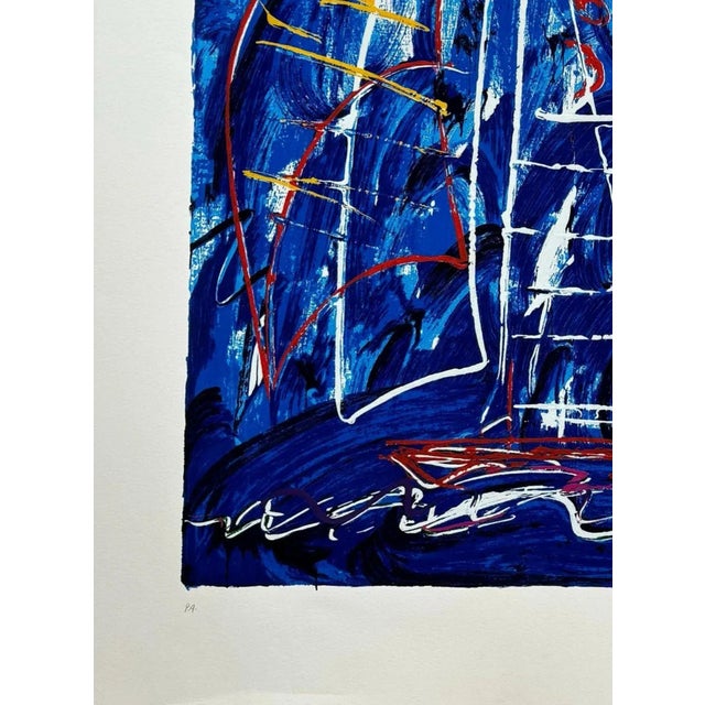 Silkscreen print limited edition handwriting on the piece handsignature certificate of authenticity silkscreen print...