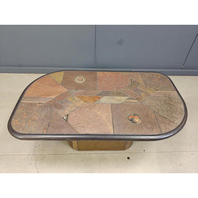 Coffee Table attributed to Paul Kingma, 1980s For Sale - Image 12 of 14