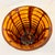 1970s Vintage Boho Chic Italian Style Blown Glass Vase With Opaque Grid Design Encased For Sale - Image 11 of 11
