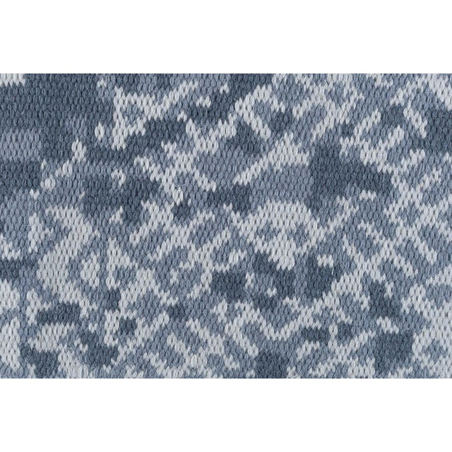 Contemporary Abstract Petra Gray Handmade Wool Rug by Doris Leslie Blau For Sale In New York - Image 6 of 9