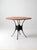 Mid-Century Modern Mid-Century Leather and Iron Round Dining Table For Sale - Image 3 of 16