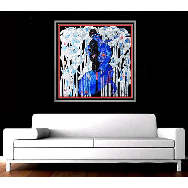 Message us to inquire about custom framing options! (Included for free with every purchase) Here is a fabulous and very...