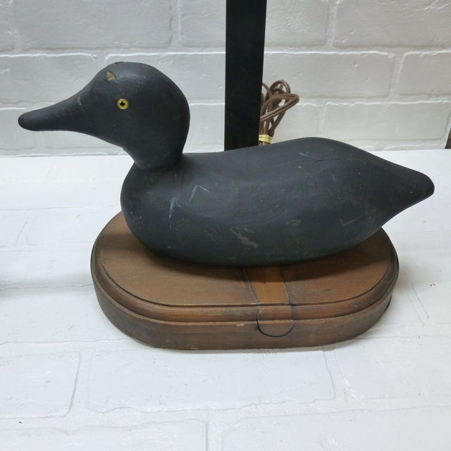 Mid 20th Century Vintage Decoy Duck Lamps a Pair Chairish