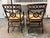 2010s McGuire Style Target Back Armchairs, Pair For Sale - Image 5 of 12