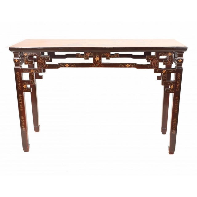 Painted Chinese Console Table For Sale - Image 12 of 12