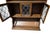 Wood 1980s Ethan Allan Charter Oak Jacobean Bookshelf Hutch China Cabinet Display Curio For Sale - Image 7 of 15