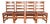 L. & J. G. Stickley Antique Mission Oak Arts & Crafts Ladder Back Dining Chairs | Set of Four For Sale