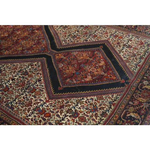 Late 18th Century Antique Sarouk Rug 4'2'' x 6'9'' For Sale In New York - Image 6 of 10