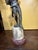 19th Century Italian Grand Tour Patinated Bronze Figure "Follower of Bacchus" on the Marble Base For Sale - Image 4 of 12