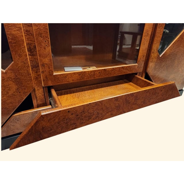 Valencia Oak Showcase, 1984 For Sale - Image 4 of 6