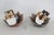 Orange Goebel W Germany Hummel Large Figurines Pair of 2 Umbrella Girl and Boy 5207b For Sale - Image 8 of 16