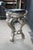 Late 20th Century Royal Bronze Studio Neoclassical Greek God Marble Pedestal Table Plant Stand 33" For Sale - Image 9 of 18