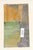 1960s Circa 1960 "Abstract Vertical Sunset" Watercolor Painting Fragment by Irene Pattinson For Sale - Image 5 of 5