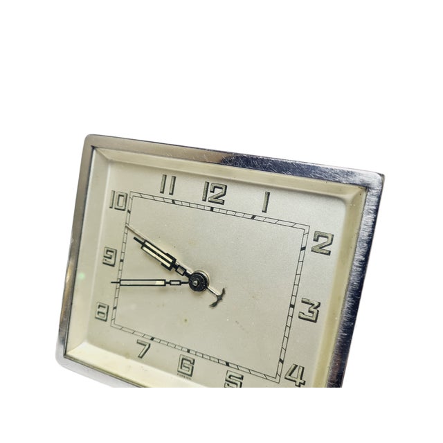 1930s Vintage French Clock, 1930s For Sale - Image 5 of 9