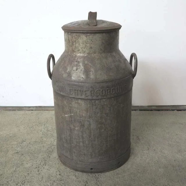 Silver Milk Canister from Milchversorgung Deutschland, 1950s For Sale - Image 8 of 9