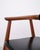 Model GM11 Dining Chairs in Teak & Black Leather attributed to Svend Aage Eriksen for Glostrup, 1960s, Set of 6 For Sale - Image 9 of 14
