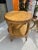 Vintage Maitland-Smith Faux Ostrich Leather Round Two-Tier End Table/ Sold For Sale - Image 12 of 12