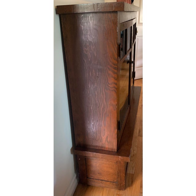Arts & Crafts Antique Craftsman Cabinet For Sale - Image 3 of 12