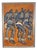 Malte Nyberg-Tolf, African Tribal Dance, 1950s, Oil on Panel For Sale