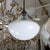 Italian Obsolete lighting opaline glass pendant For Sale - Image 3 of 7