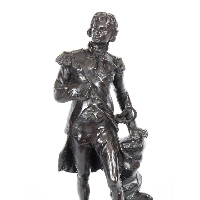 A stunning bronze sculptures of one of Britain's greatest ever military heroes, dating from the late 20th Century. On 21...