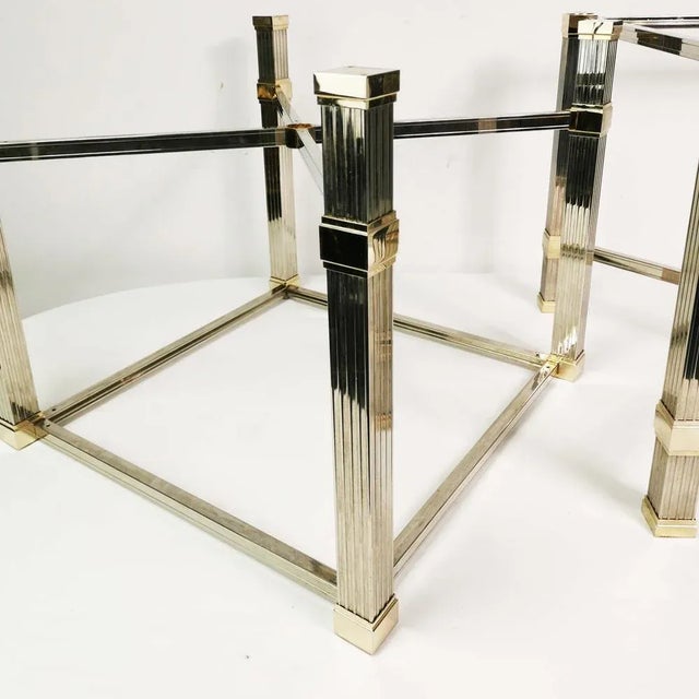 Regency French Coffee Tables by Pierre Vandel, 1980s, Set of 2 For Sale - Image 10 of 16