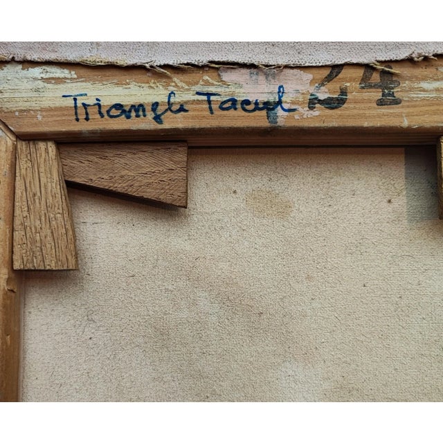 J-J. Boimond, Triangle du Tacul, Oil on Canvas For Sale - Image 8 of 9