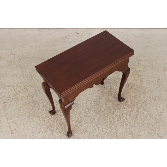 Period Antique 18th Century Double Flip Top Game Table | Chairish