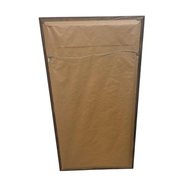 Large Acrylic on Panel Modern Abstract Painting For Sale In Houston - Image 6 of 7