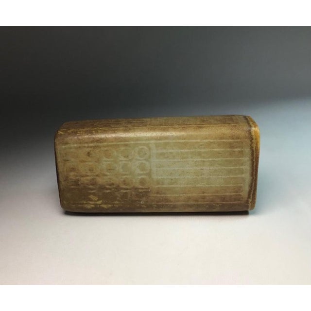 Ceramic Brown Stoneware Vase by Gunnar Nylund for Rörstrand, 1950s For Sale - Image 7 of 10