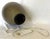 Mid-Century Modern Pleated/ Ribbed Metal Gourd Large Table Lamp For Sale - Image 12 of 13