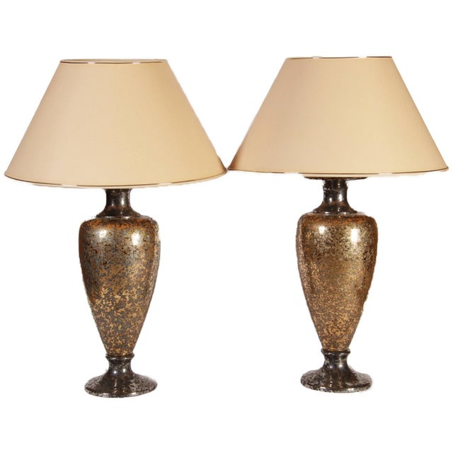 Vintage Ceramic Table Lamps, 1980, Set of 2 For Sale - Image 9 of 9