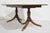 Brown Mid Century Duncan Phyfe Style Dining Table With Extensions 87in For Sale - Image 8 of 10