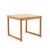 Mid Century Square Teak Side End Table For Sale - Image 11 of 11