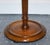 French Polished Walnut Standard Floor Lamp, 1930s For Sale - Image 3 of 9