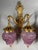 1980s French Louis XVI Gold Bronze Crystal Wall Lamps /Sconces-Pair For Sale - Image 6 of 15