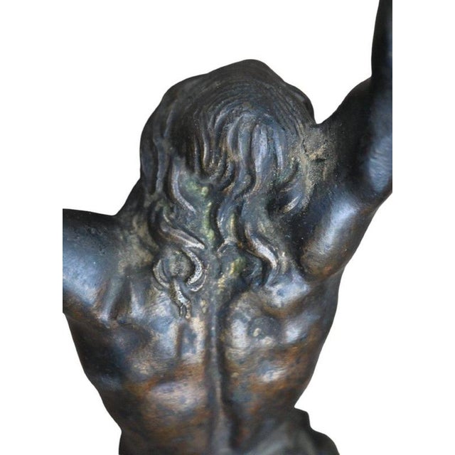 Flemish Baroque Bronze Corpus of Christ, 1600s For Sale - Image 4 of 11