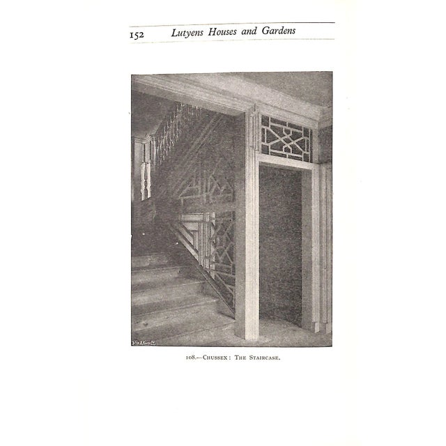 "Lutyens Houses and Gardens" 1921 Weaver, Lawrence For Sale - Image 4 of 12