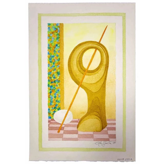 Composition is an original contemporary artwork realized in 1985 by the italian contemporary artist leo guida (1992 -...