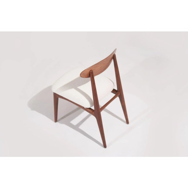 Sculpted Walnut Desk Chair by C. Stan Morris, Circa 1967 For Sale In New York - Image 6 of 12