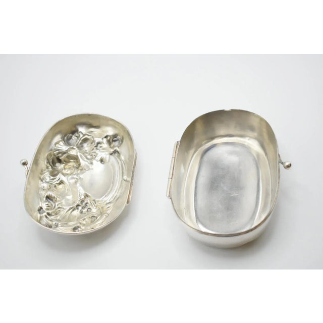 Late 19th Century Art Nouveau Silver Box For Sale - Image 12 of 12