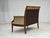 Danish 2-Seater Highback Sofa in Furniture Velour and Lacquered Teak Wood, 1950s For Sale - Image 11 of 18