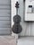 Large 67" Hand-Carved Wooden Cello Sculpture With Pinecone Tuning Pegs – Folk Art For Sale - Image 12 of 16