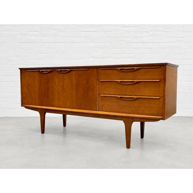 Mid-Century Modern Mid Century Modern Teak Credenza | Danish Media Stand by McIntosh, Made in Scotland, C. 1960's For Sale - Image 3 of 16