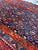 1970s Indigo Persian Sarab Diamond Lattice Runner Rug - 3'10" X 11'9" For Sale - Image 4 of 10