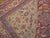 Impressive Ivory Medallion on Red-Raspberrry Open Field Antique Persian Sultanabad Rug For Sale - Image 4 of 5