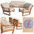 Vintage Lounge Set from Silkeborg Møbelfabrik, 1960s, Set of 3 For Sale - Image 14 of 15
